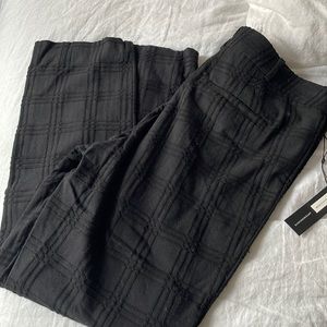 Anthropologie essential slim black pants